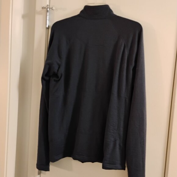 Artilect Eldorado Men's full zip jacket 310gsm Nuyarn Merino Black Medium - Picture 2 of 10